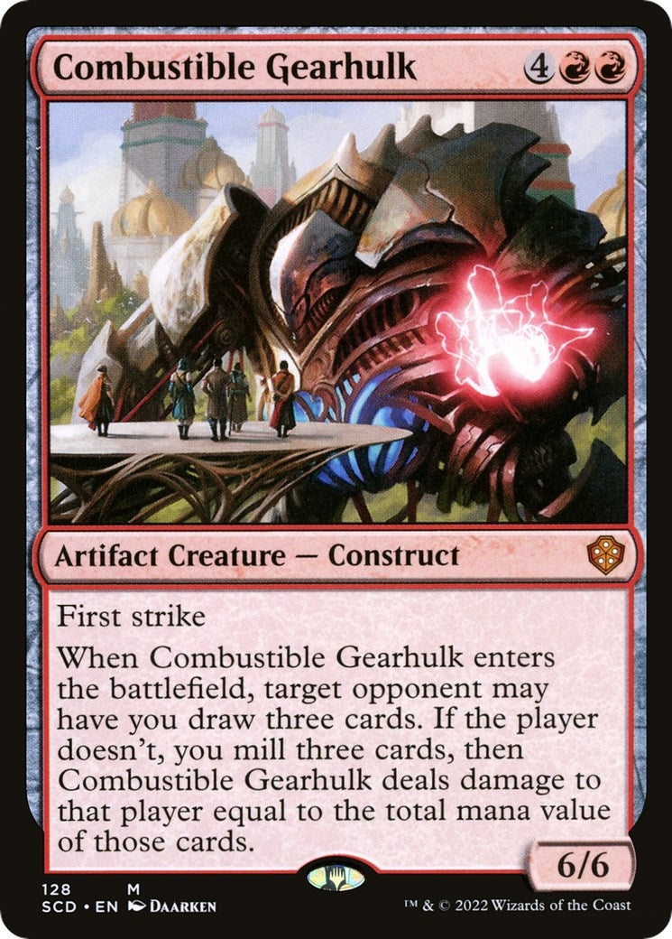 Combustible Gearhulk (128) [SCD] - MTG Single