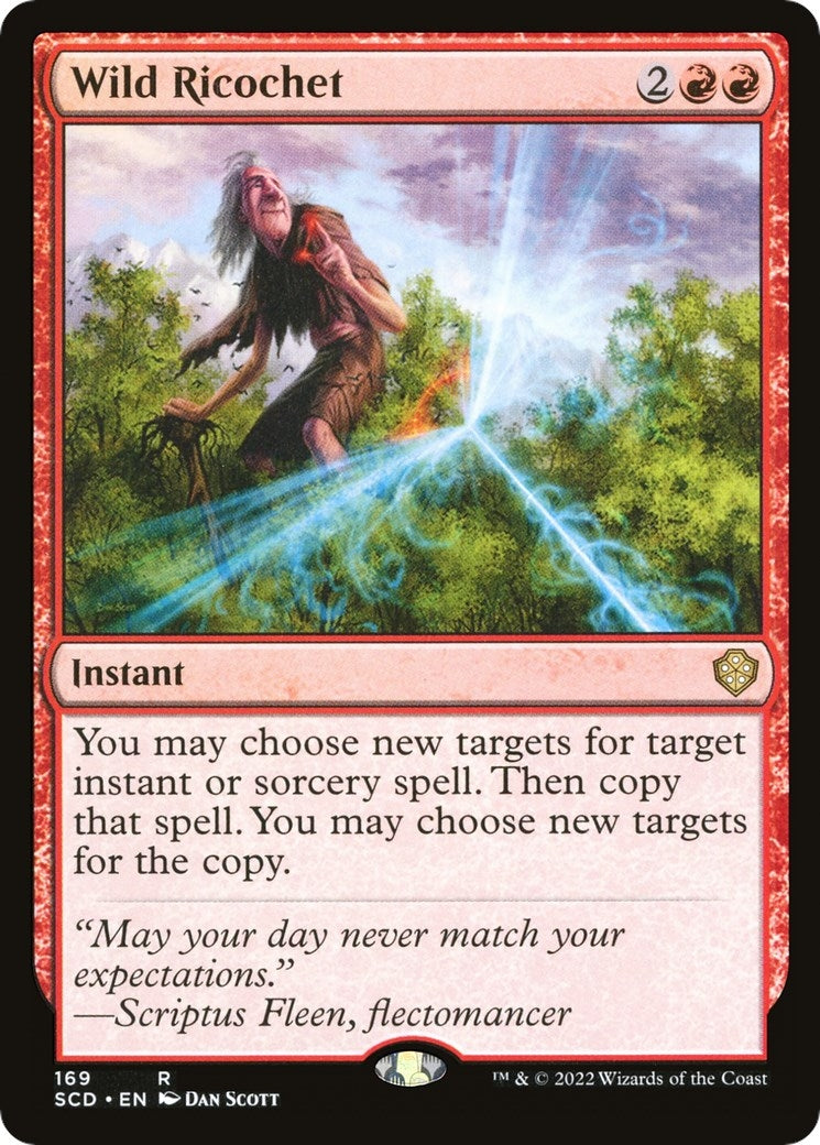 Wild Ricochet (169) [SCD] - MTG Single
