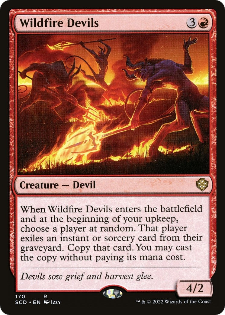 Wildfire Devils (170) [SCD] - MTG Single