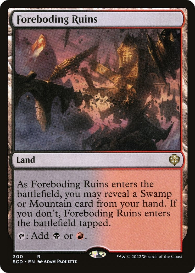 Foreboding Ruins (300) [SCD] - MTG Single