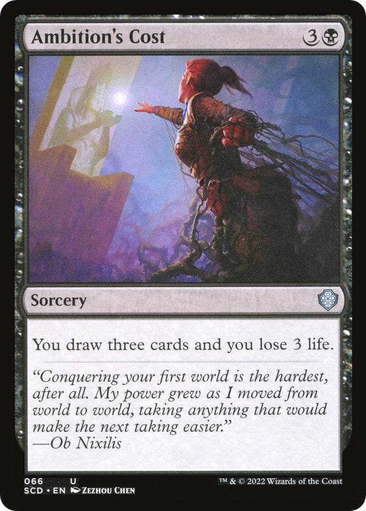 Ambition’s Cost (66) [SCD] - MTG Single