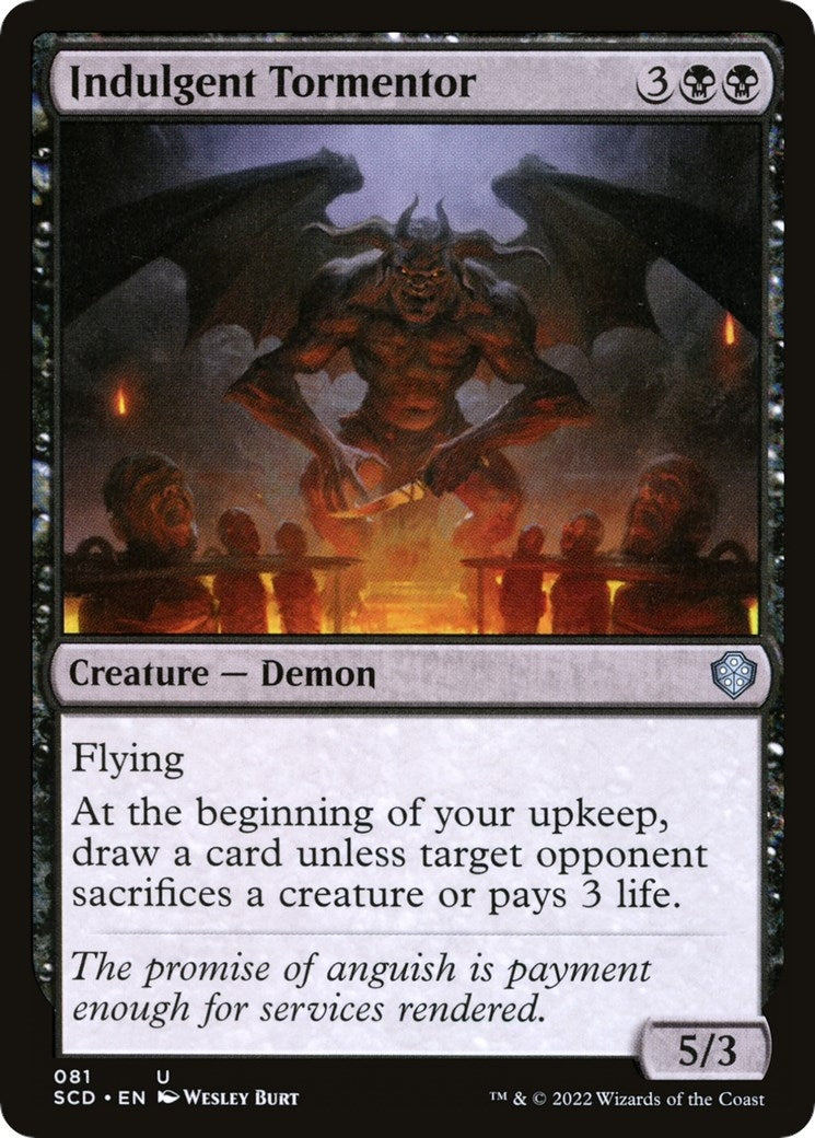 Indulgent Tormentor (81) [SCD] - MTG Single