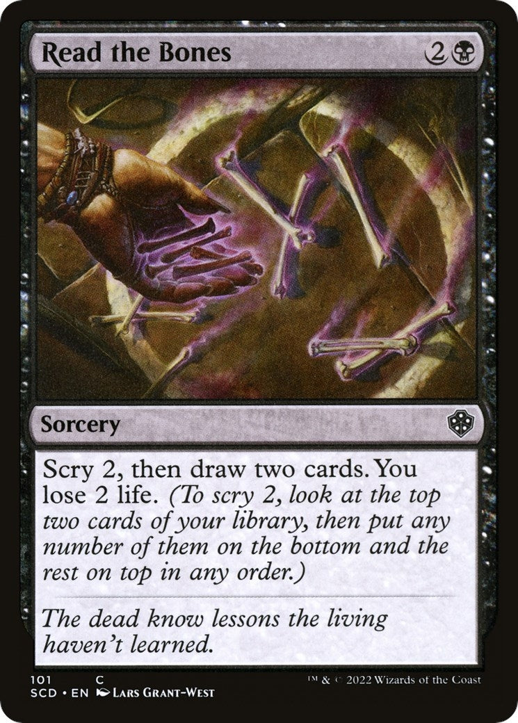Read the Bones (101) [SCD] - MTG Single