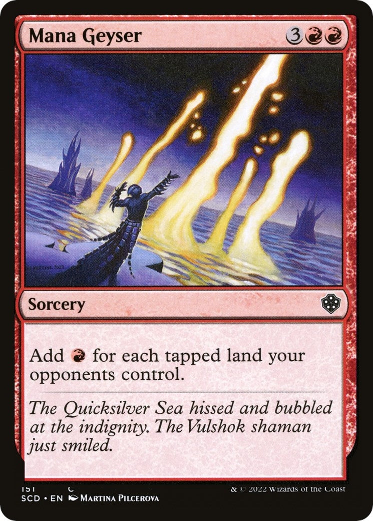 Mana Geyser (151) [SCD] - MTG Single