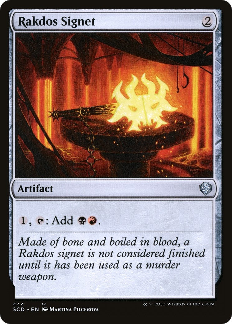 Rakdos Signet (272) [SCD] - MTG Single