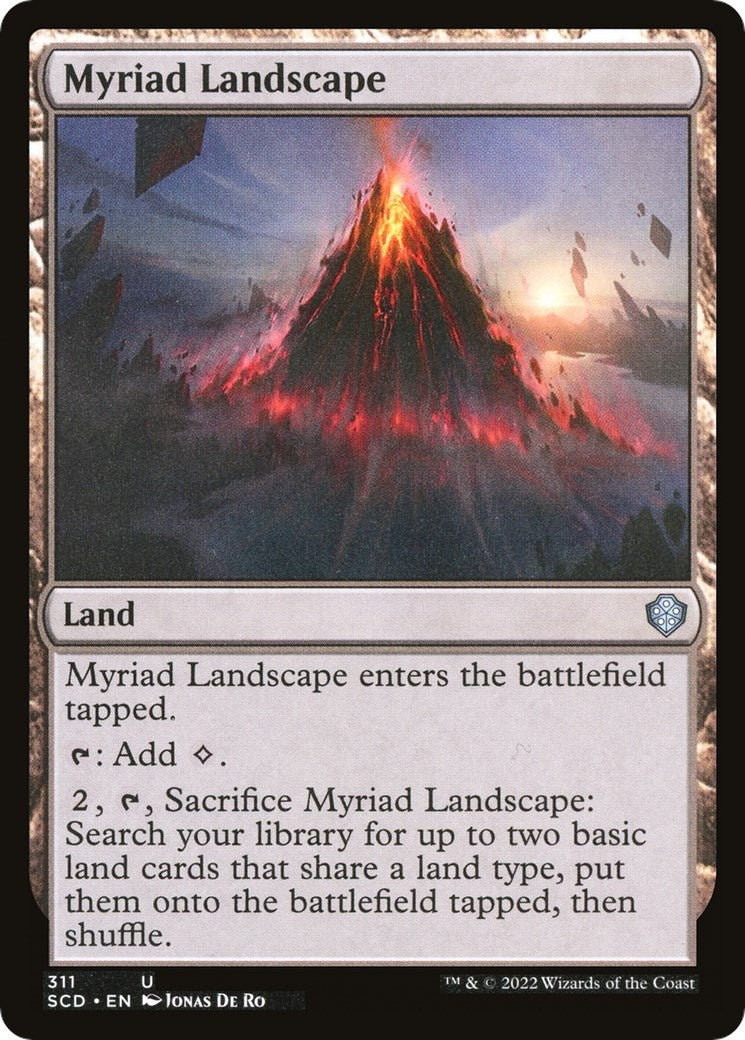 Myriad Landscape (311) [SCD] - MTG Single
