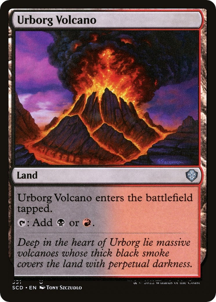 Urborg Volcano (331) [SCD] - MTG Single