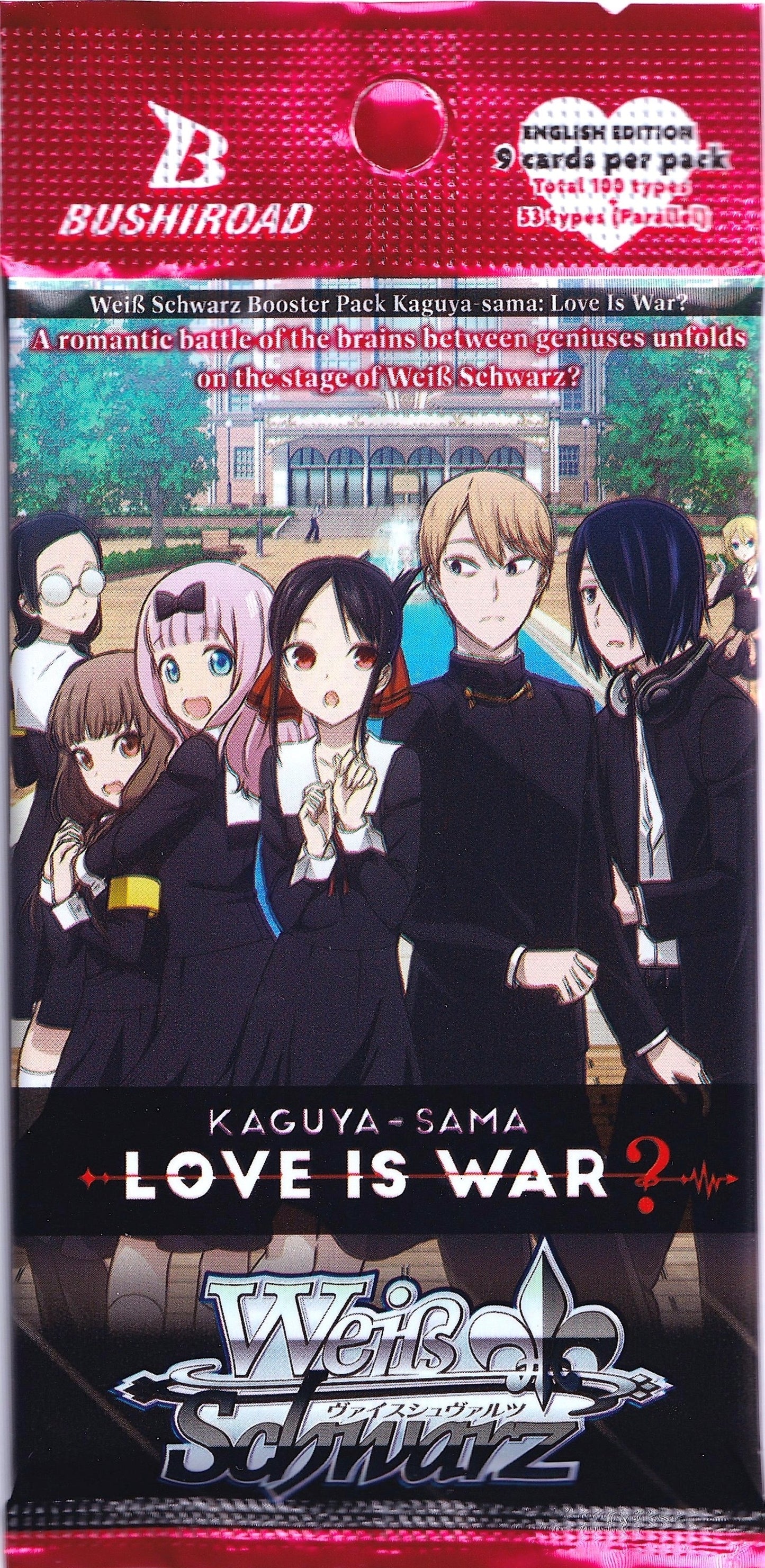 Kaguya-Sama: Love is War? Booster Pack [LIW] - Weiss Schwarz Sealed