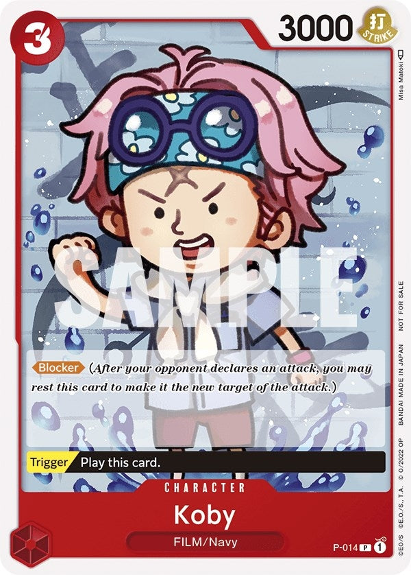 Koby (One Piece Film Red) (14) (OP-PR) - One Piece Card Game Single