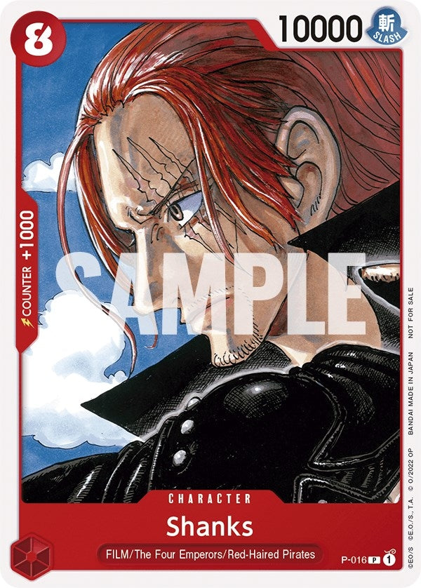 Shanks (One Piece Film Red) (16) (OP-PR) - One Piece Card Game Single
