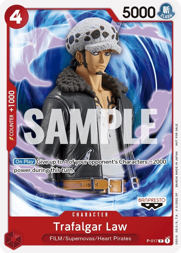 Trafalgar Law (One Piece Film Red) (17) (OP-PR) - One Piece Card Game Single