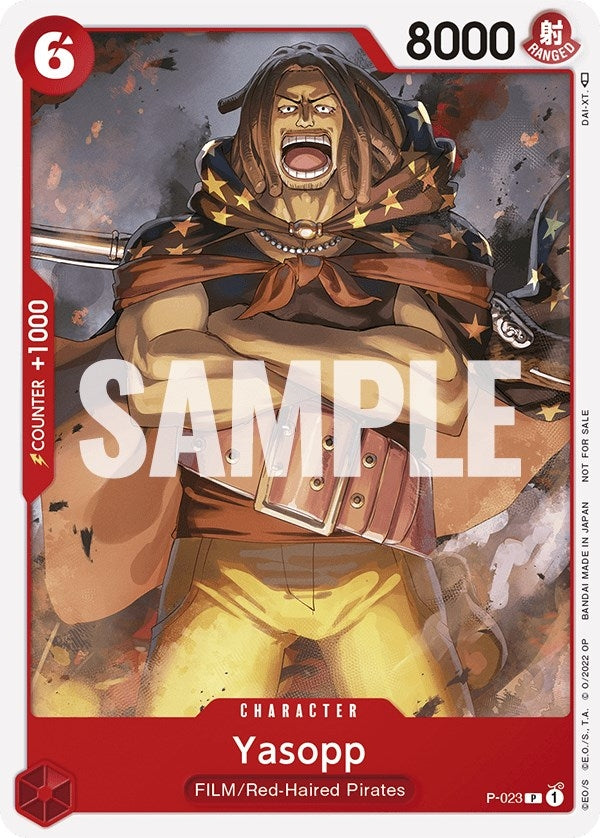Yasopp (One Piece Film Red) (23) (OP-PR) - One Piece Card Game Single