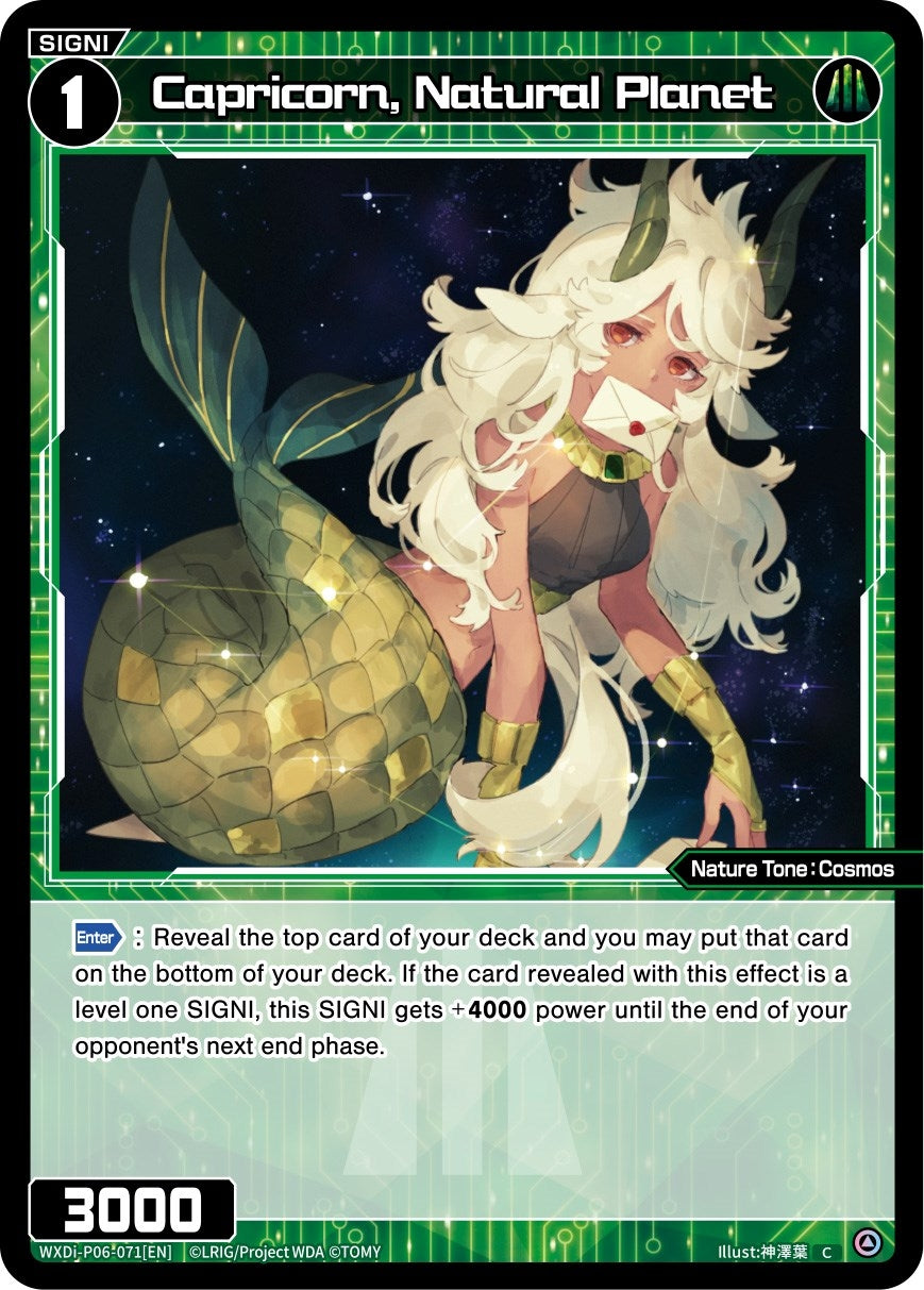 Capricorn Natural Planet (6071) [WXDi-P06] - WIXOSS Single