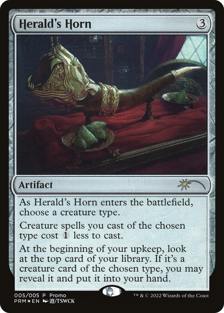 Herald’s Horn (Year of the Tiger 2022) (5) [UMP] - MTG Single