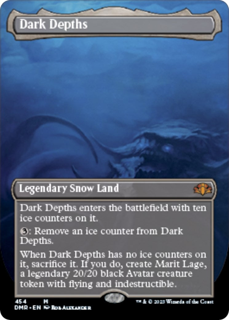 Dark Depths (Borderless) (454) [DMR] - MTG Single