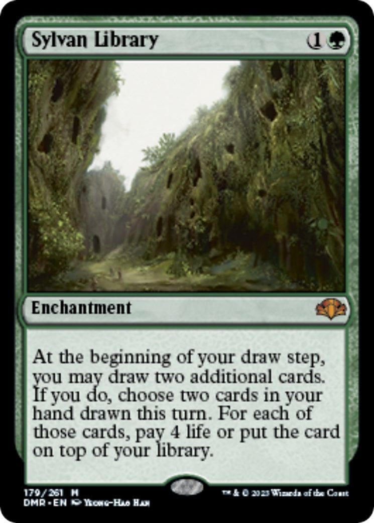 Sylvan Library (179) [DMR] - MTG Single
