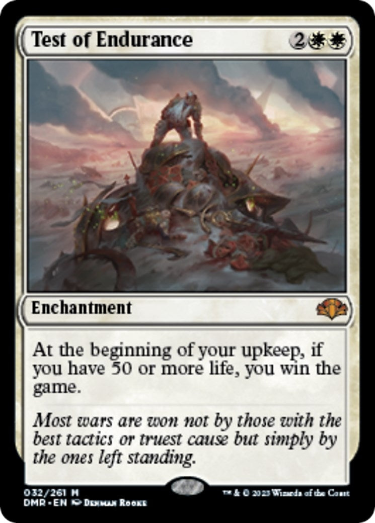 Test of Endurance (32) [DMR] - MTG Single