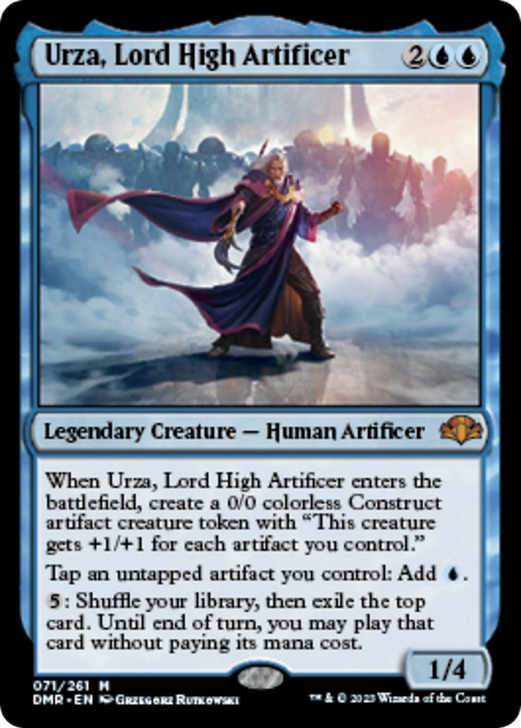 Urza Lord High Artificer (71) [DMR] - MTG Single