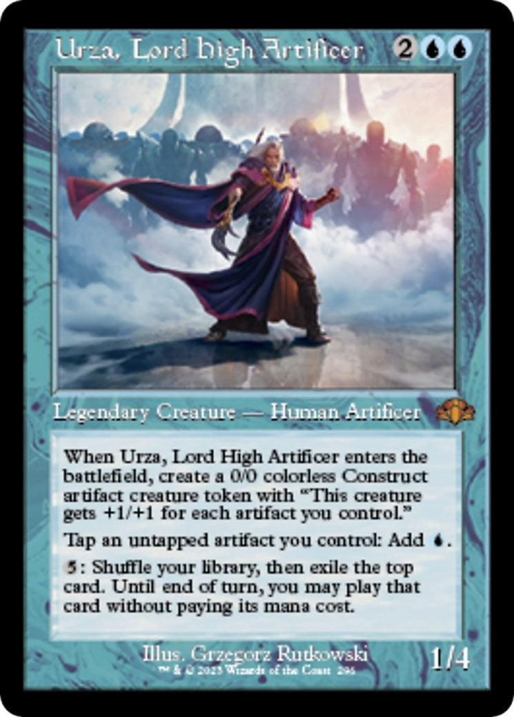 Urza Lord High Artificer (Retro Frame) (296) [DMR] - MTG Single