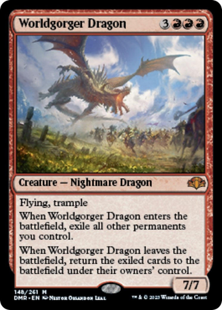 Worldgorger Dragon (148) [DMR] - MTG Single