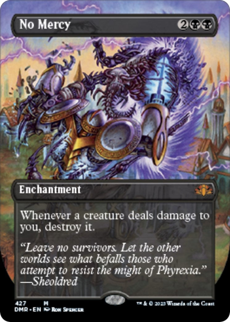 No Mercy (Borderless) (427) [DMR] - MTG Single