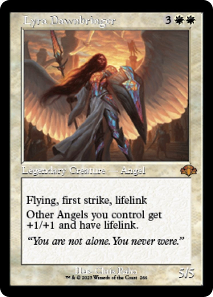 Lyra Dawnbringer (Retro Frame) (266) [DMR] - MTG Single