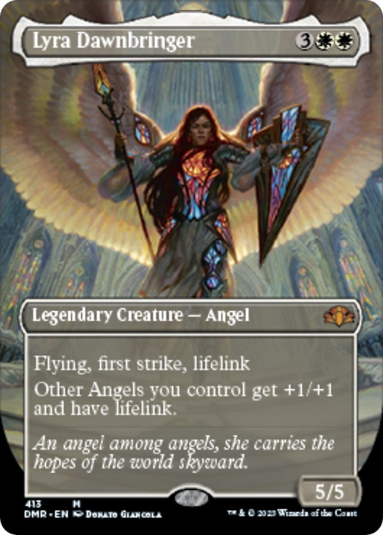 Lyra Dawnbringer (Borderless) (413) [DMR] - MTG Single