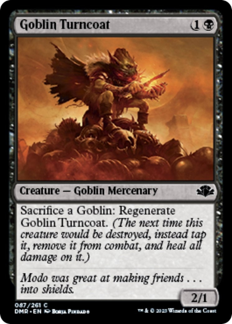 Goblin Turncoat (87) [DMR] - MTG Single