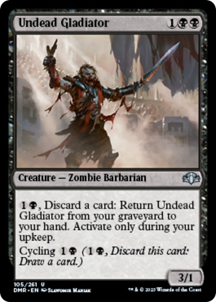 Undead Gladiator (105) [DMR] - MTG Single