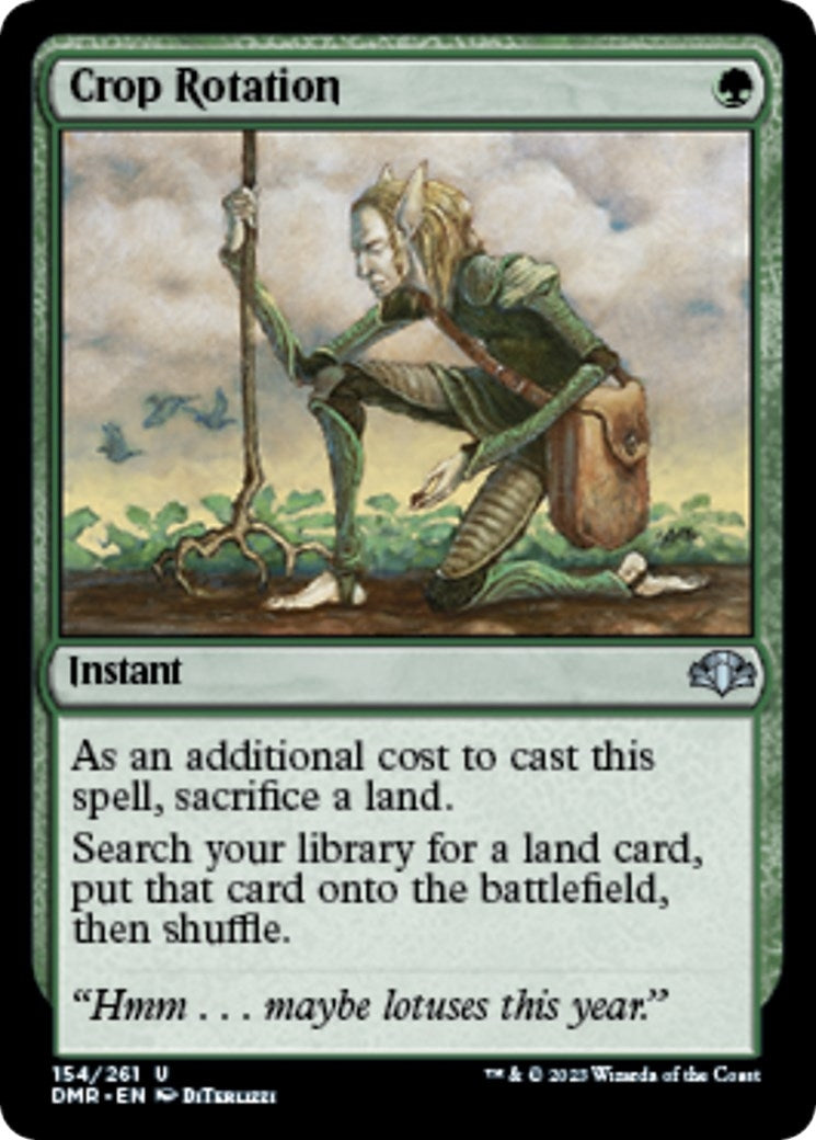 Crop Rotation (154) [DMR] - MTG Single