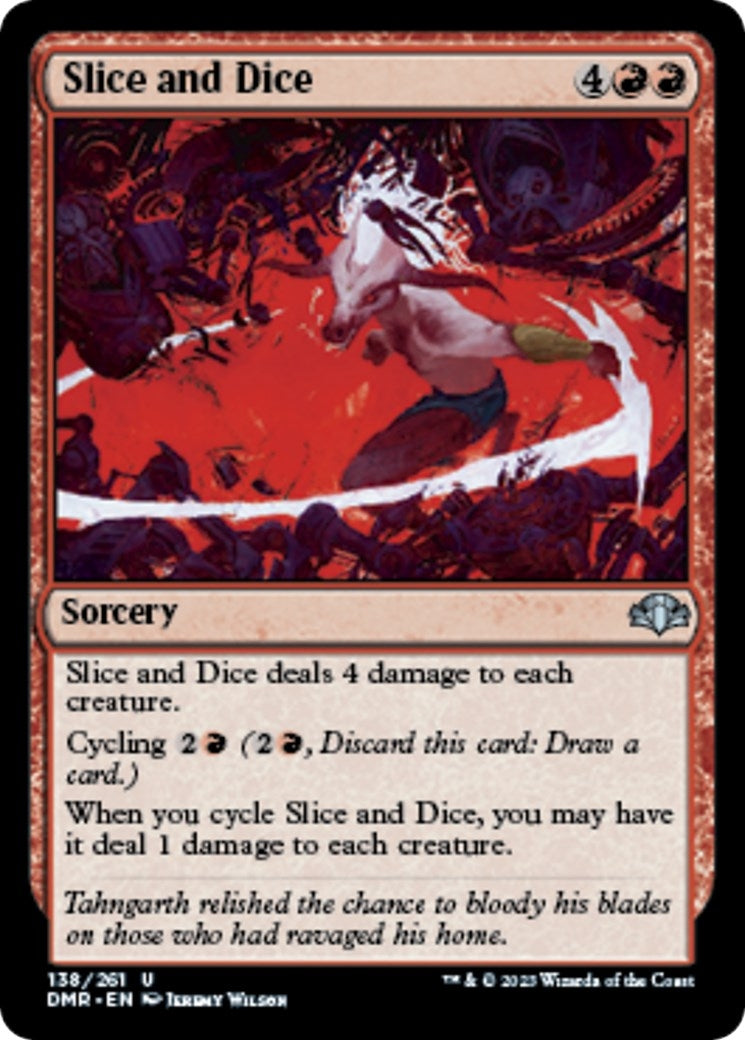Slice and Dice (138) [DMR] - MTG Single