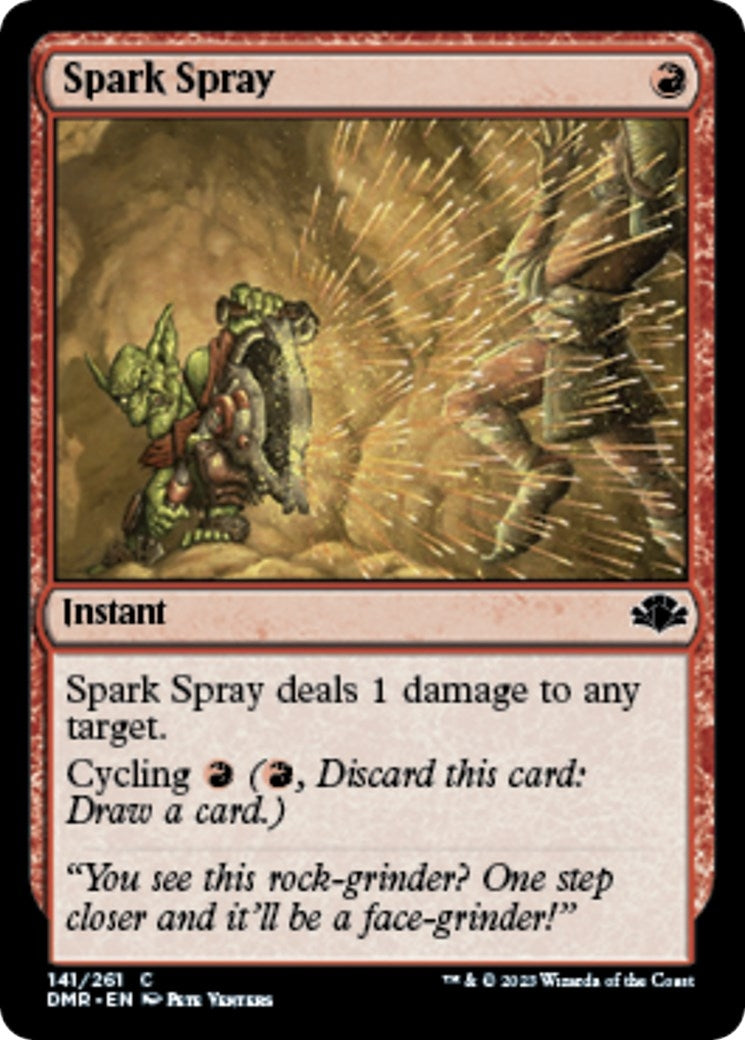 Spark Spray (141) [DMR] - MTG Single