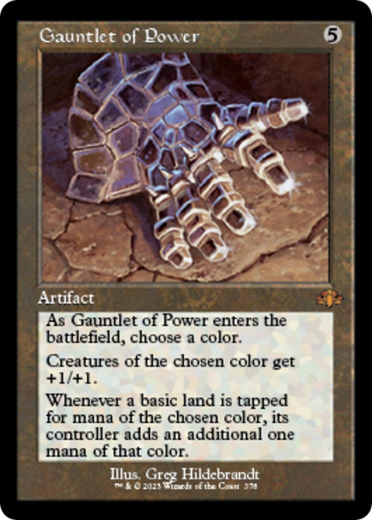 Gauntlet of Power (Retro Frame) (378) [DMR] - MTG Single