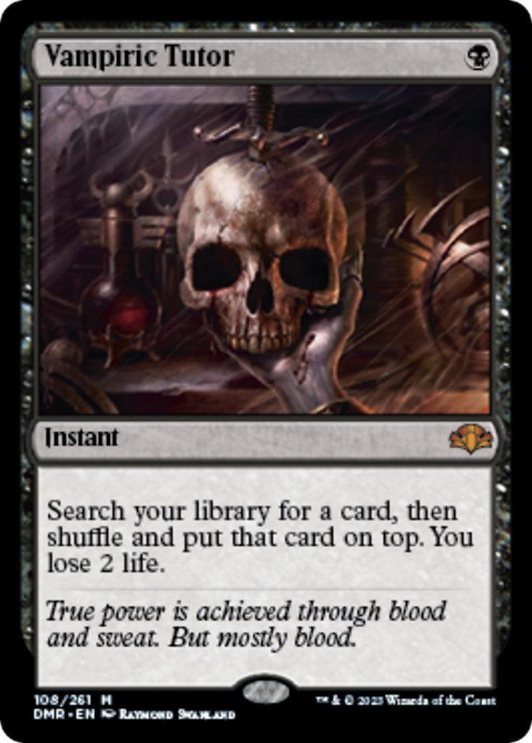 Vampiric Tutor (108) [DMR] - MTG Single