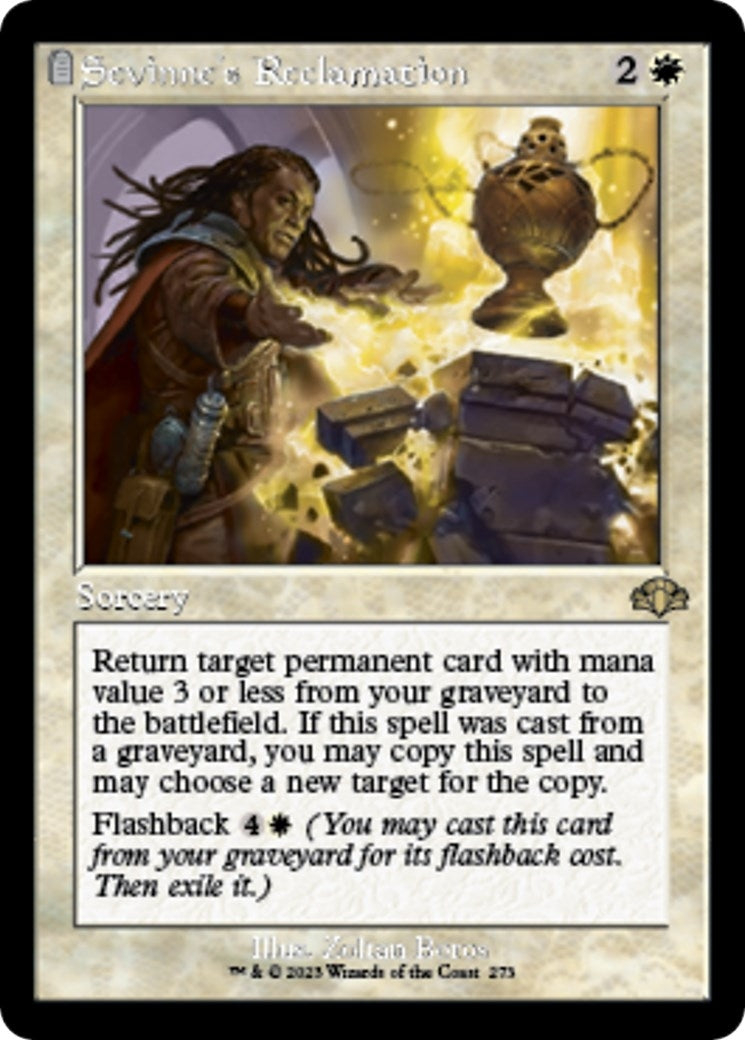 Sevinne’s Reclamation (Retro Frame) (273) [DMR] - MTG Single