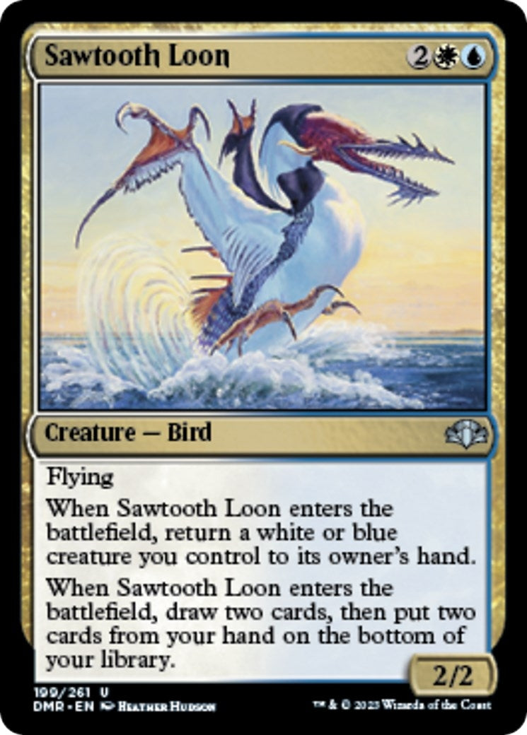 Sawtooth Loon (199) [DMR] - MTG Single