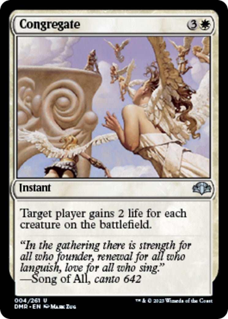 Congregate (4) [DMR] - MTG Single