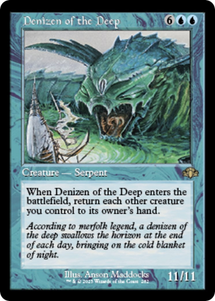 Denizen of the Deep (Retro Frame) (282) [DMR] - MTG Single