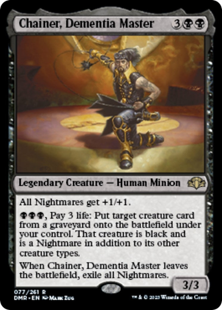 Chainer Dementia Master (77) [DMR] - MTG Single