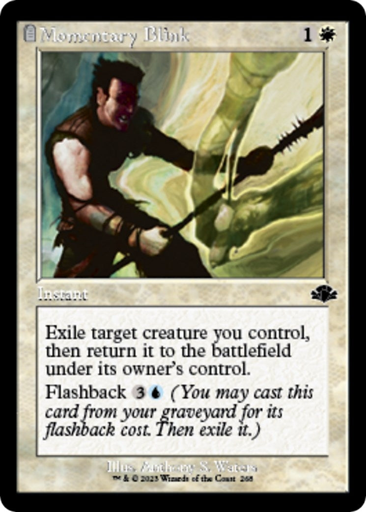 Momentary Blink (Retro Frame) (268) [DMR] - MTG Single