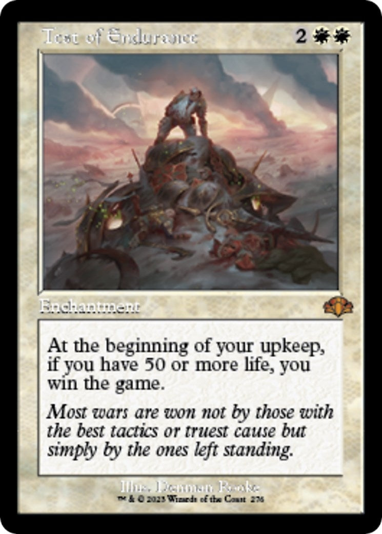 Test of Endurance (Retro Frame) (276) [DMR] - MTG Single