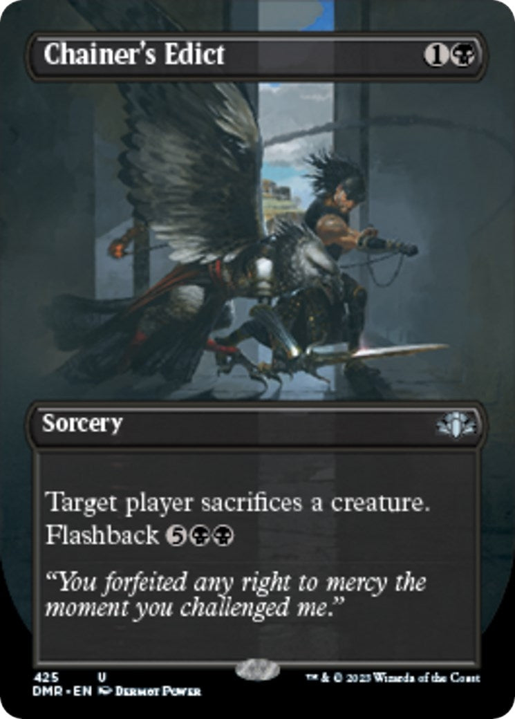 Chainer’s Edict (Borderless) (425) [DMR] - MTG Single