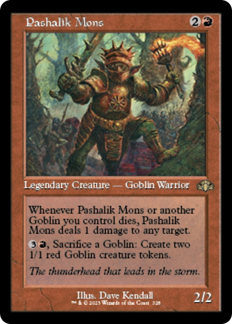 Pashalik Mons (Retro Frame) (328) [DMR] - MTG Single