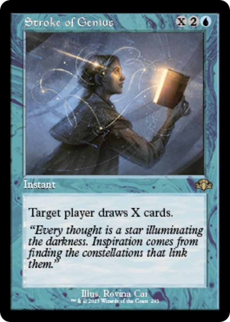 Stroke of Genius (Retro Frame) (293) [DMR] - MTG Single