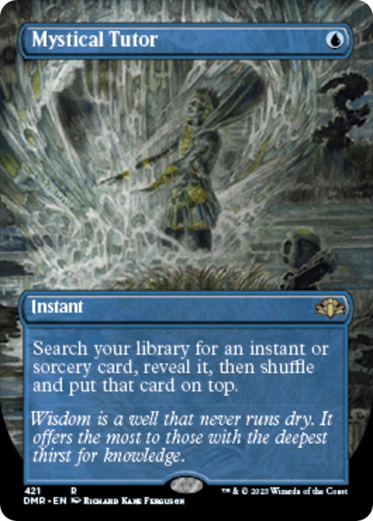 Mystical Tutor (Borderless) (421) [DMR] - MTG Single