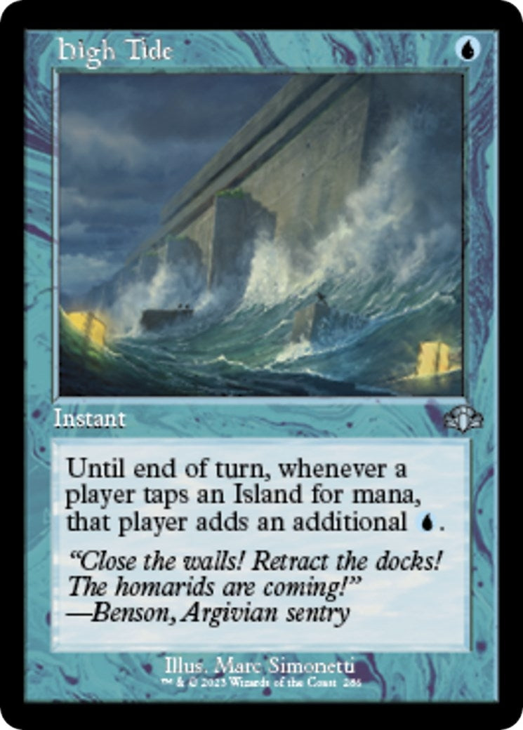 High Tide (Retro Frame) (286) [DMR] - MTG Single