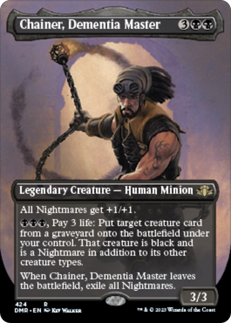Chainer Dementia Master (Borderless) (424) [DMR] - MTG Single