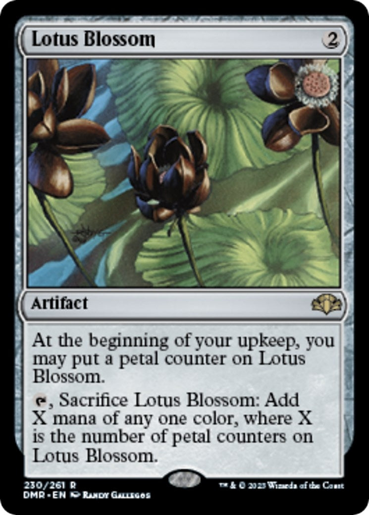 Lotus Blossom (230) [DMR] - MTG Single