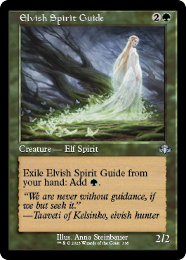 Elvish Spirit Guide (Retro Frame) (338) [DMR] - MTG Single