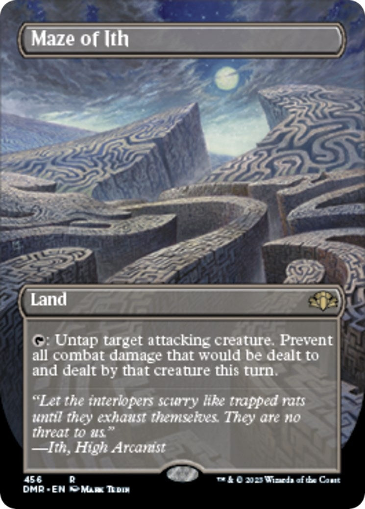 Maze of Ith (Borderless) (456) [DMR] - MTG Single